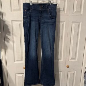 Vintage Flare Hudson Jeans Dark Denim Flap pockets Low rise Jeans  Size 32